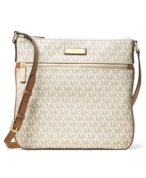 michael michael kors bedford flat crossbody 